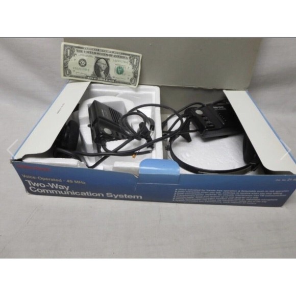 Portable Audio & Video Realistic Radio Shack Voice Operated 2 Way Communication System Trc56